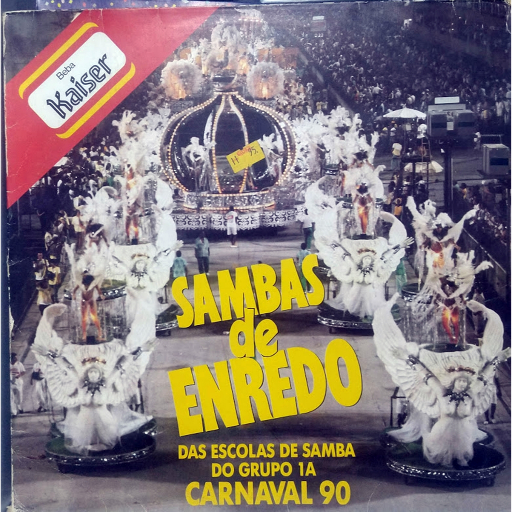 Lp Disco Vinil Sambas Enredos Rio De Janeiro Grupo 1a 1990