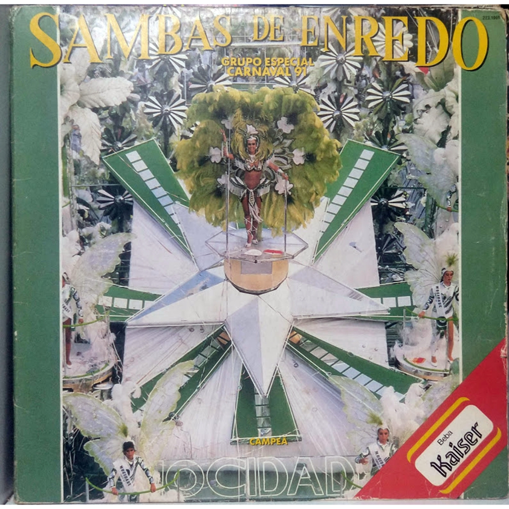 Lp Vinil Duplo Sambas Enredos Rio De Janeiro Grupo 1 A 1991