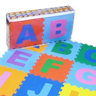 ALFANUMERICO TAPETE EM EVA 36 PEÇAS 30X30 em Oferta na Shopee