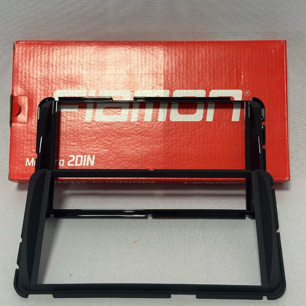 Moldura Fiamon 2Din 6.8" Painel Toyota Etios / Corolla GLI 2015 Cód 3327/2838 em Oferta na Shopee