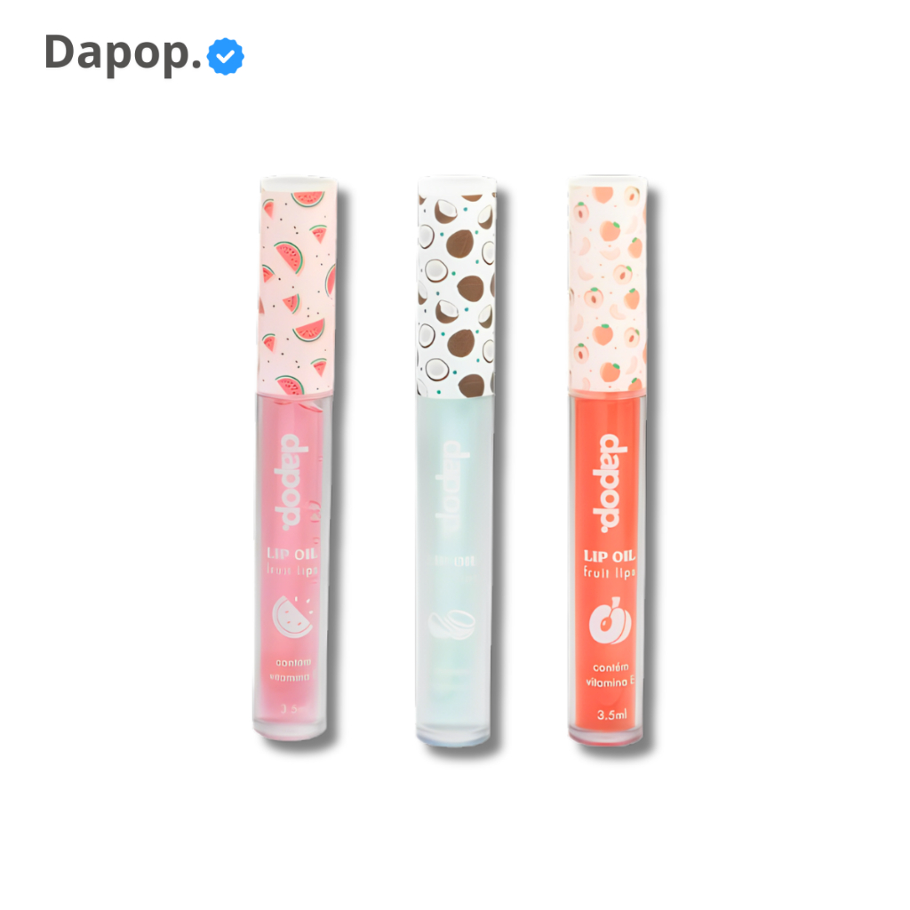 Gloss Lips Oil Fruit Lips -  Dapop em Oferta na Shopee