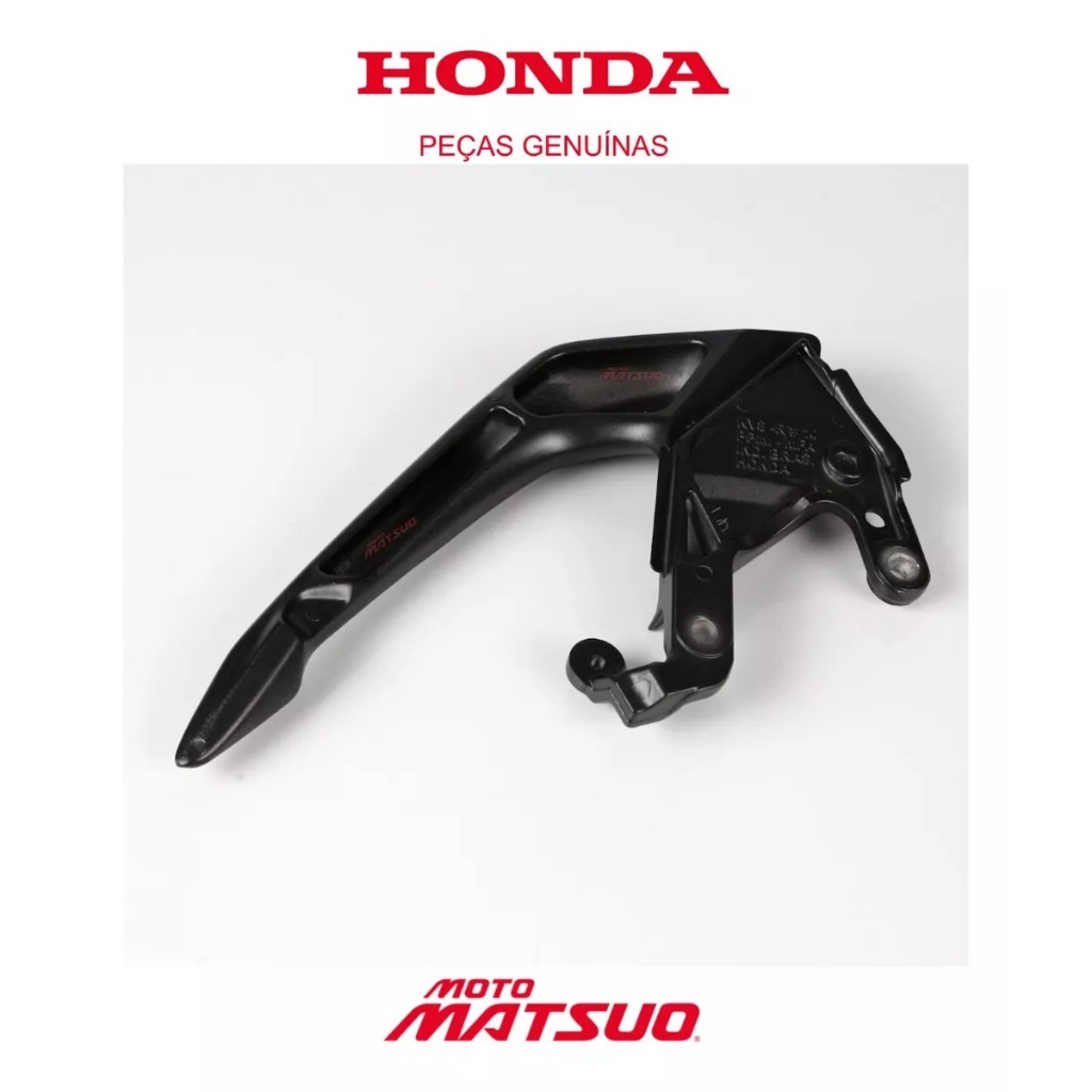 Alça Traseira Direita Titan 160 2019 A 2024 Preto Fosco Original Honda — imagem 2 de 2