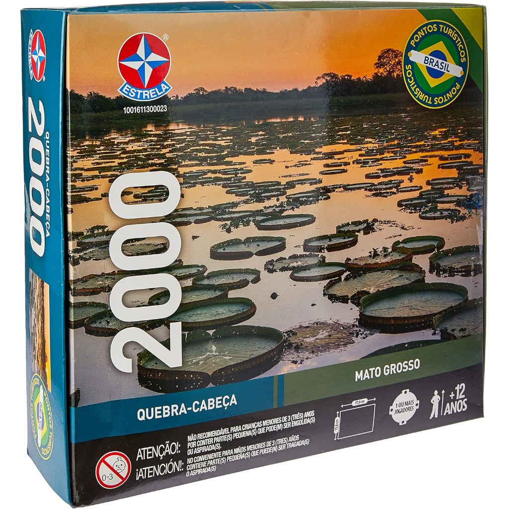 Mato Grosso (2000 peças) - Quebra Cabeça | Puzzle - Estrela