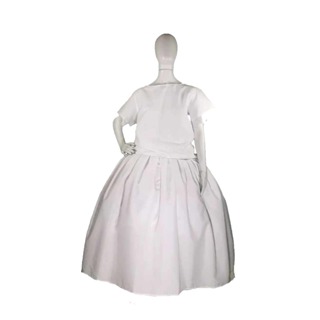 Roupa Feminina Conjunto 2pçs Branco Umbanda Candomblé Ração em Oferta na Shopee