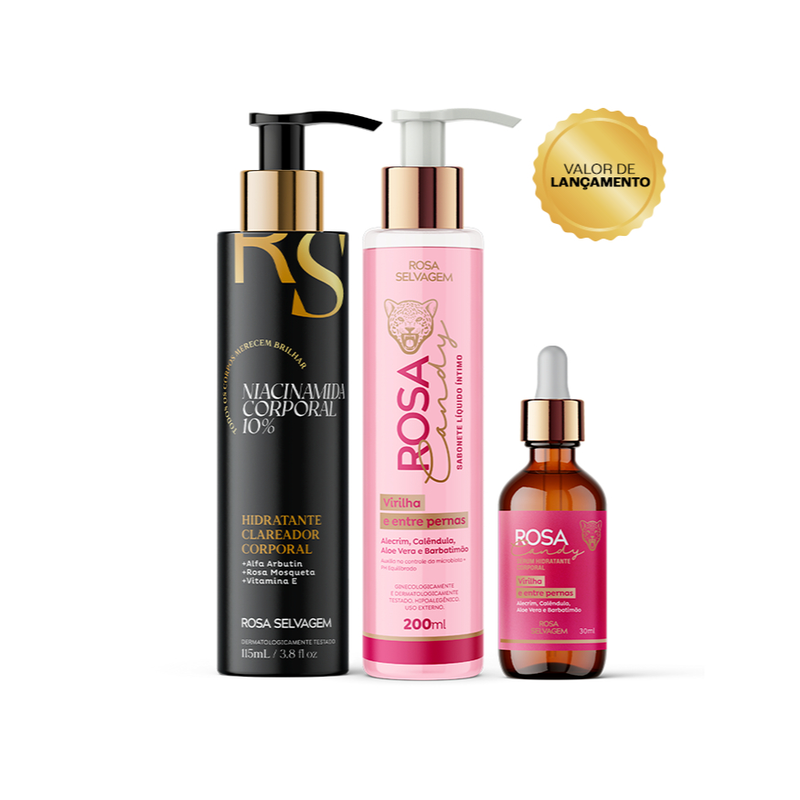 Kit Uniformidade corporal e íntima em Oferta na Shopee