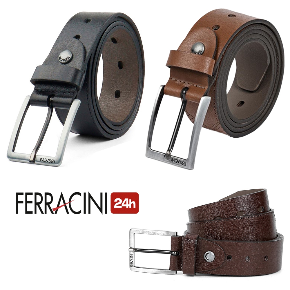 Cinto Masculino Couro Legítimo Ferracini Verona Fc 565 em Oferta na Shopee