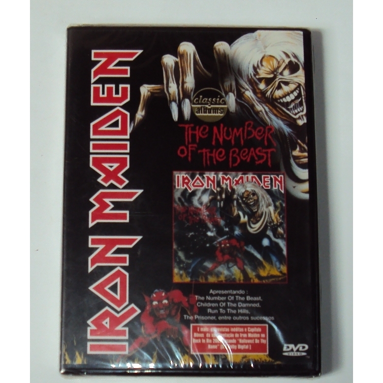 DVD Iron Maiden - The Number Of The Beast - Lacrado