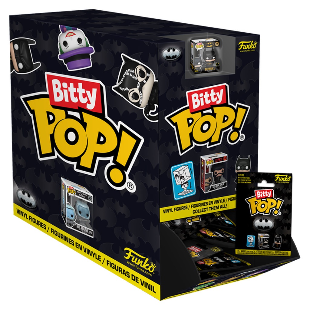FUNKO BITTY POP MYSTERY DC BATMAN 85TH 83425 NOVO ORIGINAL em Oferta na Shopee