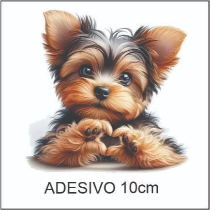KIT 3 ADESIVOS DOG CACHORRINHO PET LOVE