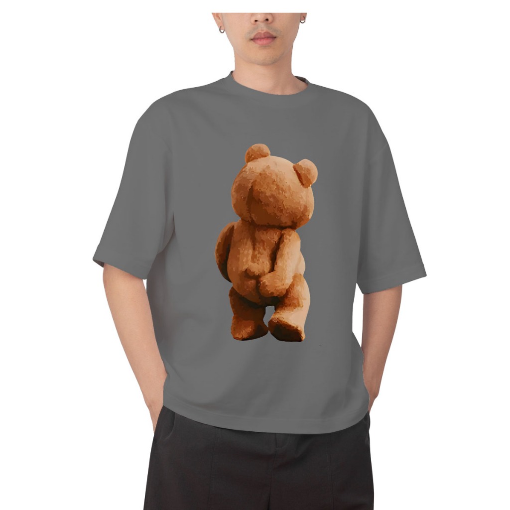 Camisa Camiseta Blusa Streetwear Urso Fofinho Bumbum Lançamento Passeio Exclusiva 100% Algodão