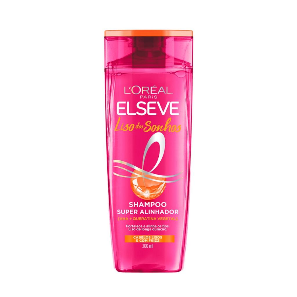 Shampoo L'Oréal Paris Elseve Liso dos Sonhos 200ml em Oferta na Shopee