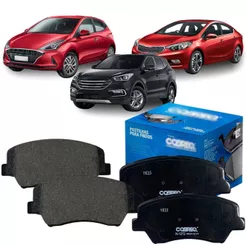 Pastilha Freio Dianteira Original Cobreq Hb20 I30 Cerato