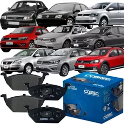 Pastilha De Freio Cobreq Dianteira Audi A3 Vw Fox Gol Polo