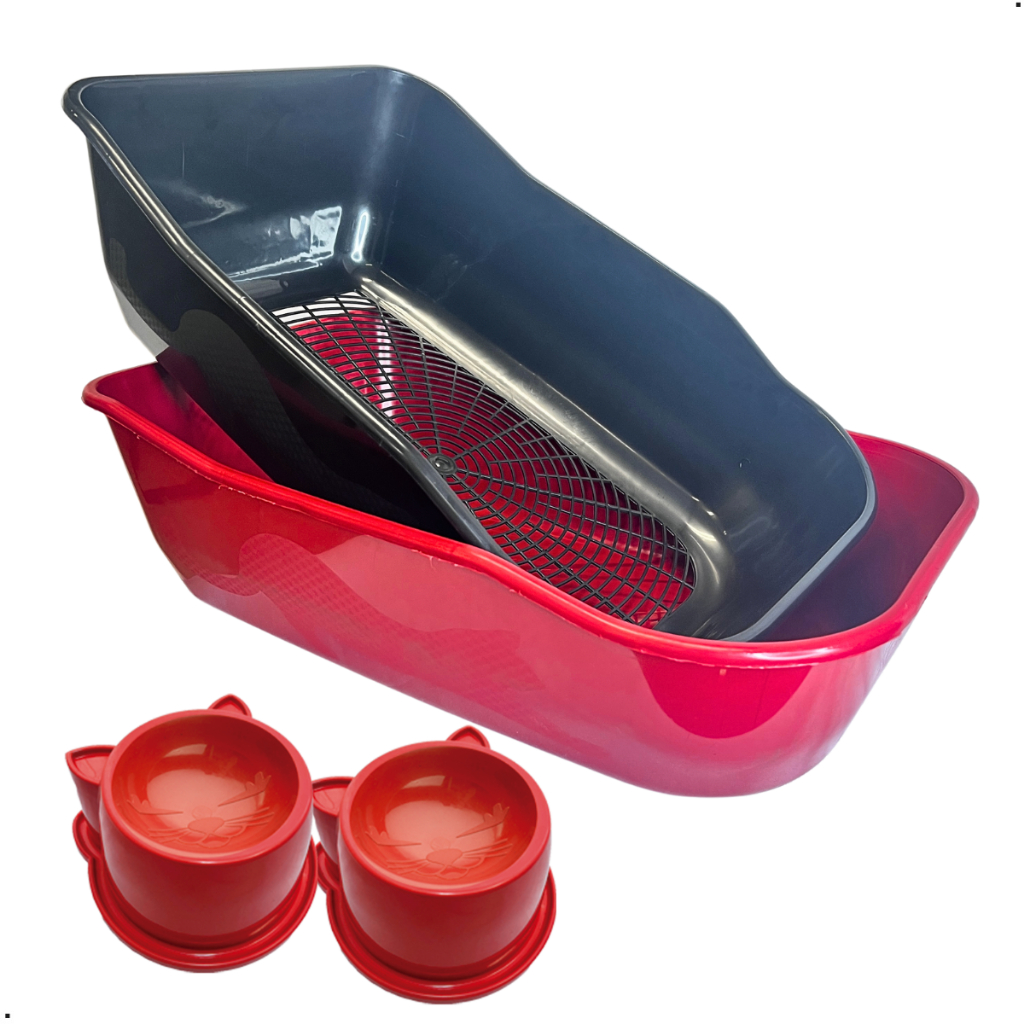 Caixa de Areia Furbox Pop Pet Peneira Banheiro Gato Grande Bandeja Sanitário Inteligente Durapets em Oferta na Shopee