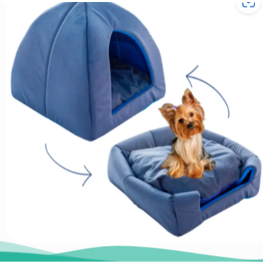 Cama Caminha Iglu Toca Casinha Com Almofada Inverno E Verão Para Cachorro e Gato