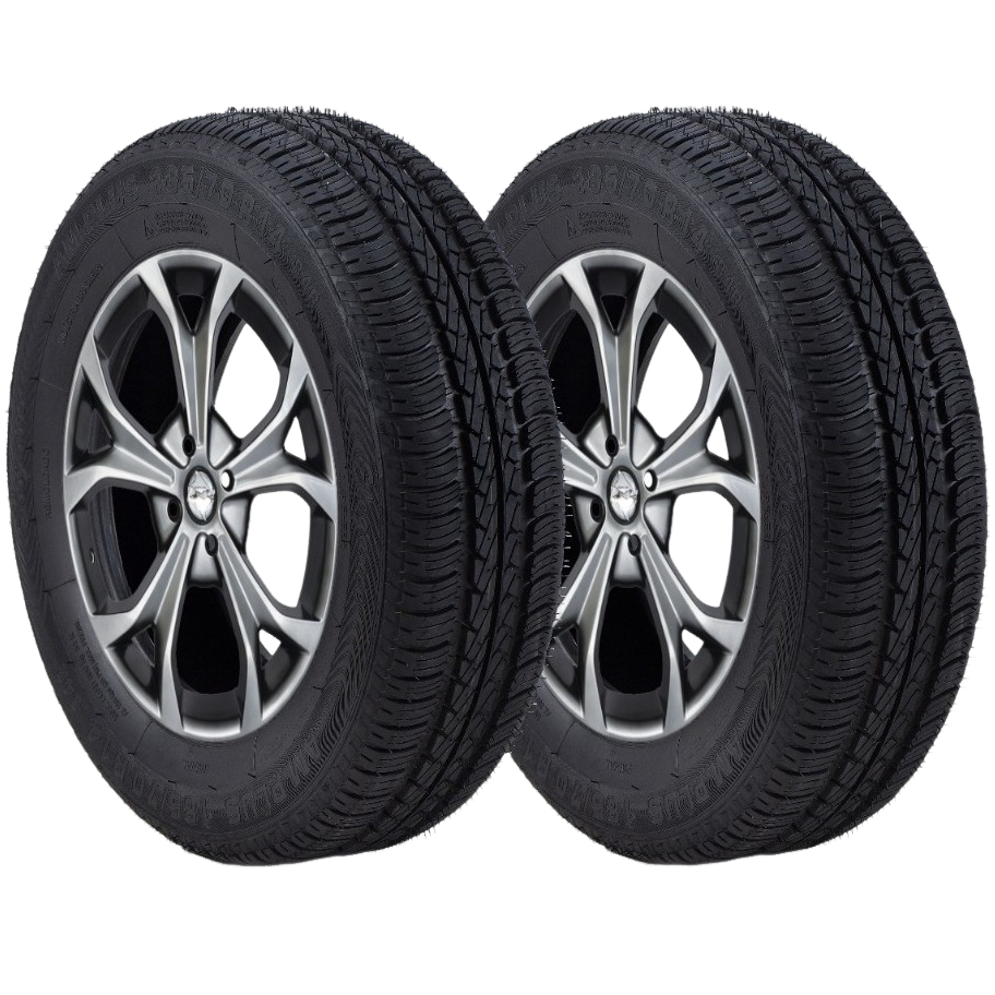 Kit 2 Pneus 185/70 R14 Am Plus Aro 14 Carro Remold em Oferta na Shopee