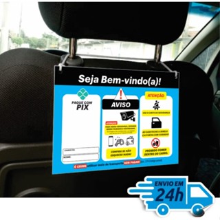 Placa Personalizada Pix Está Sendo Filmado em Oferta na Shopee