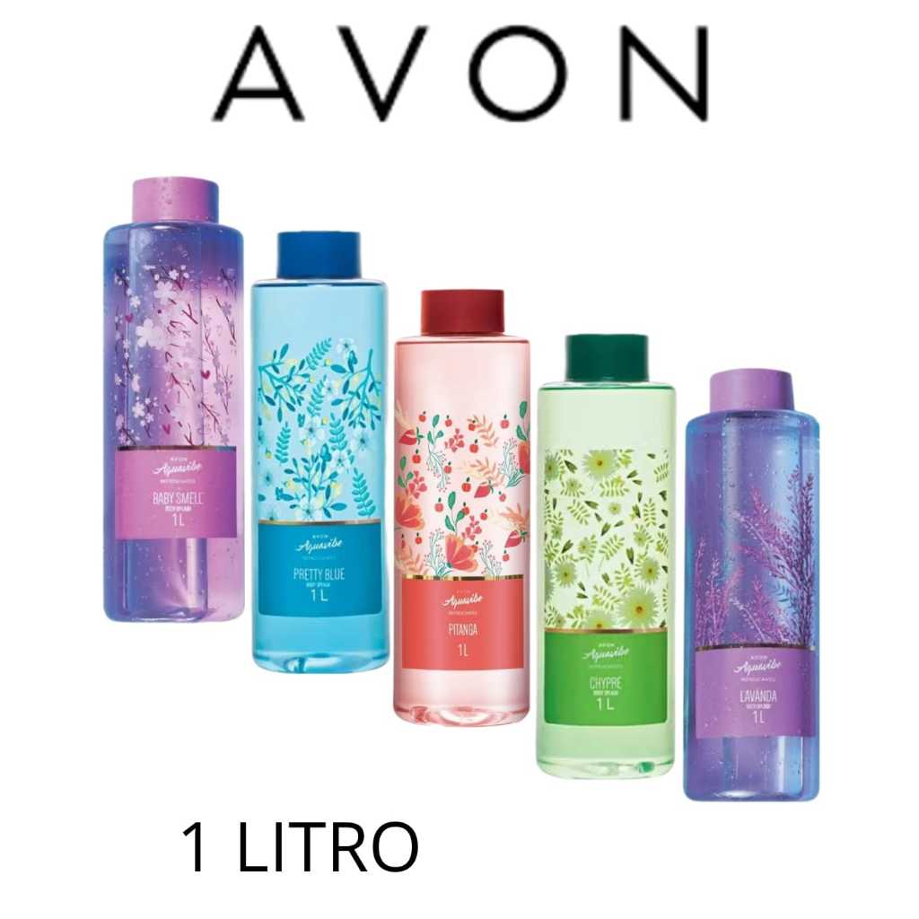 Avon Perfume Body Splash Aquavibe 1L (GARANTIA DE ORIGINALIDADE) em Oferta na Shopee