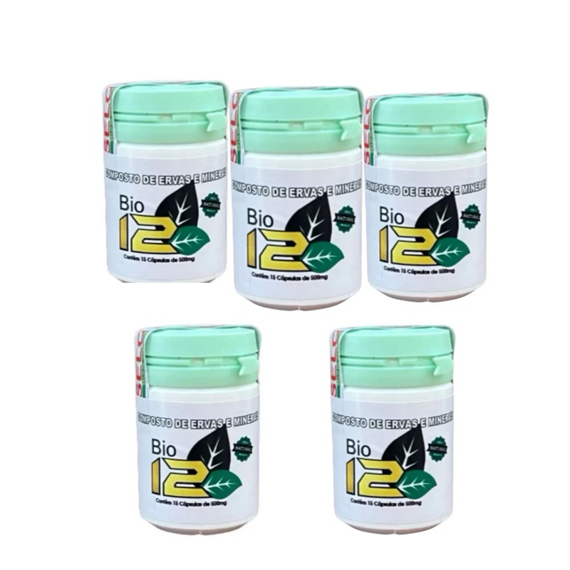 5x Bio 12 100% natural Original em Oferta na Shopee