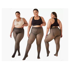 🔥 Meia Calça Térmica, Translucida, Peluciada, Plus Size — Inverno, Quentinho e Elegante, PROMOÇÃO!!!