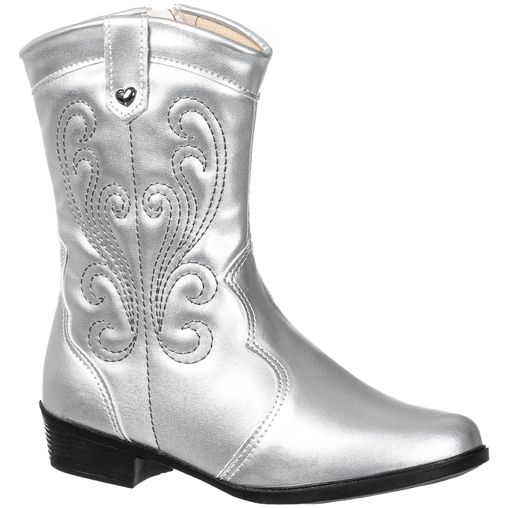 Bota Country Texana Menina Feminina Infantil Confortável Moda Atual Saltinho Baixa Médio Cano Longo em Oferta na Shopee