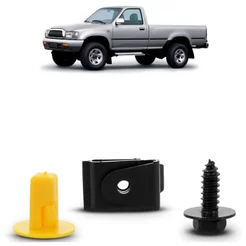 Kit Grampo Presilha Lameiro Hilux 2001 2002 2003 2004 2005 Parabarro Dianteiro Traseiro