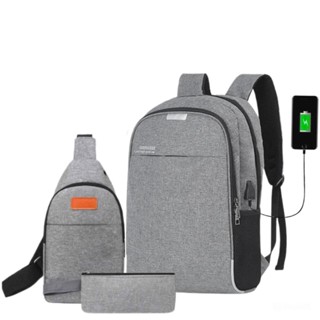 Kit 3 Bolsas Masculino Feminino Design Moderno Confortável e Resistente em Oferta na Shopee