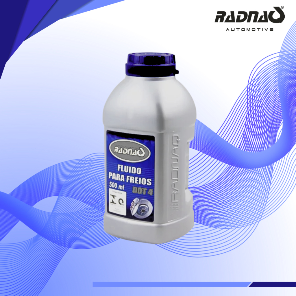 FLUIDO DE FREIO DOT 4 RADNAQ - 500ML