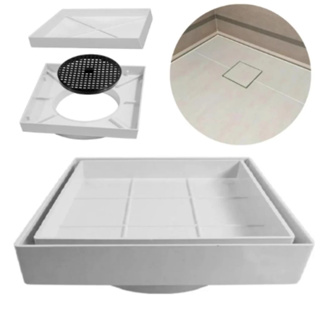 Ralo Oculto 10x10 Invisível Sifonado inteligente - Seca piso/Porcelanato com tela em Oferta na Shopee