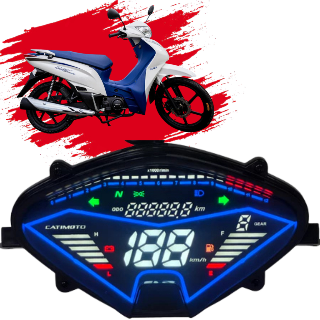 Painel Digital Completo Shineray Jet 50S / 125SS