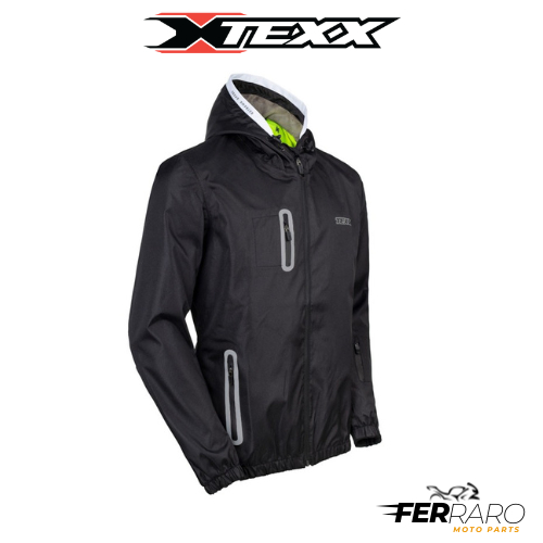 Jaqueta Texx Corta Vento Neon V2 Preta