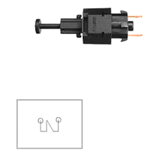 INTERRUPTOR LUZ DE FREIO GM CELTA/ CORSA/ CALIBRA/ KADETT/ IPANEMA TODOS D20/ D40/ D60 93/97 VECTRA 98/05 ASTRA 99/ (PED