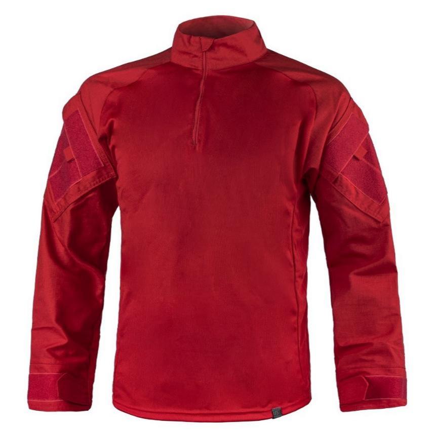 Camisa Vermelha Combat Shirt Instrutor Operacional Tática