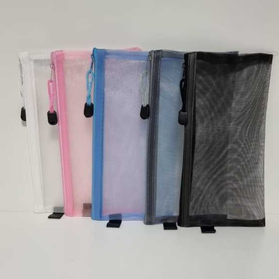 Necessaire Tela Telado Estojo Nylon 13x23 em Oferta na Shopee