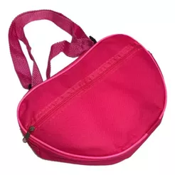 Capa Pandeiro Meia Lua Almofadada para Pandeirola ROSA