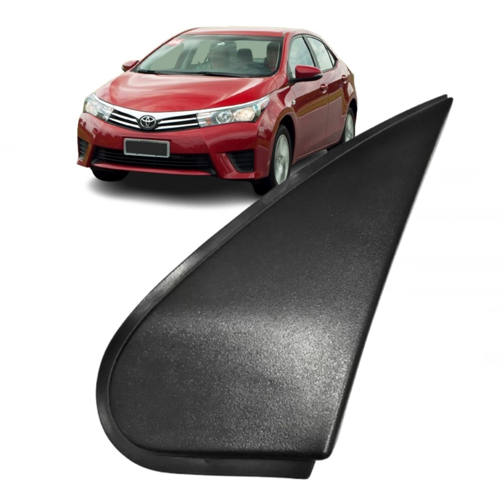 Moldura Paralama Acabamento Externo Retrovisor Corolla 2016 Até 2020