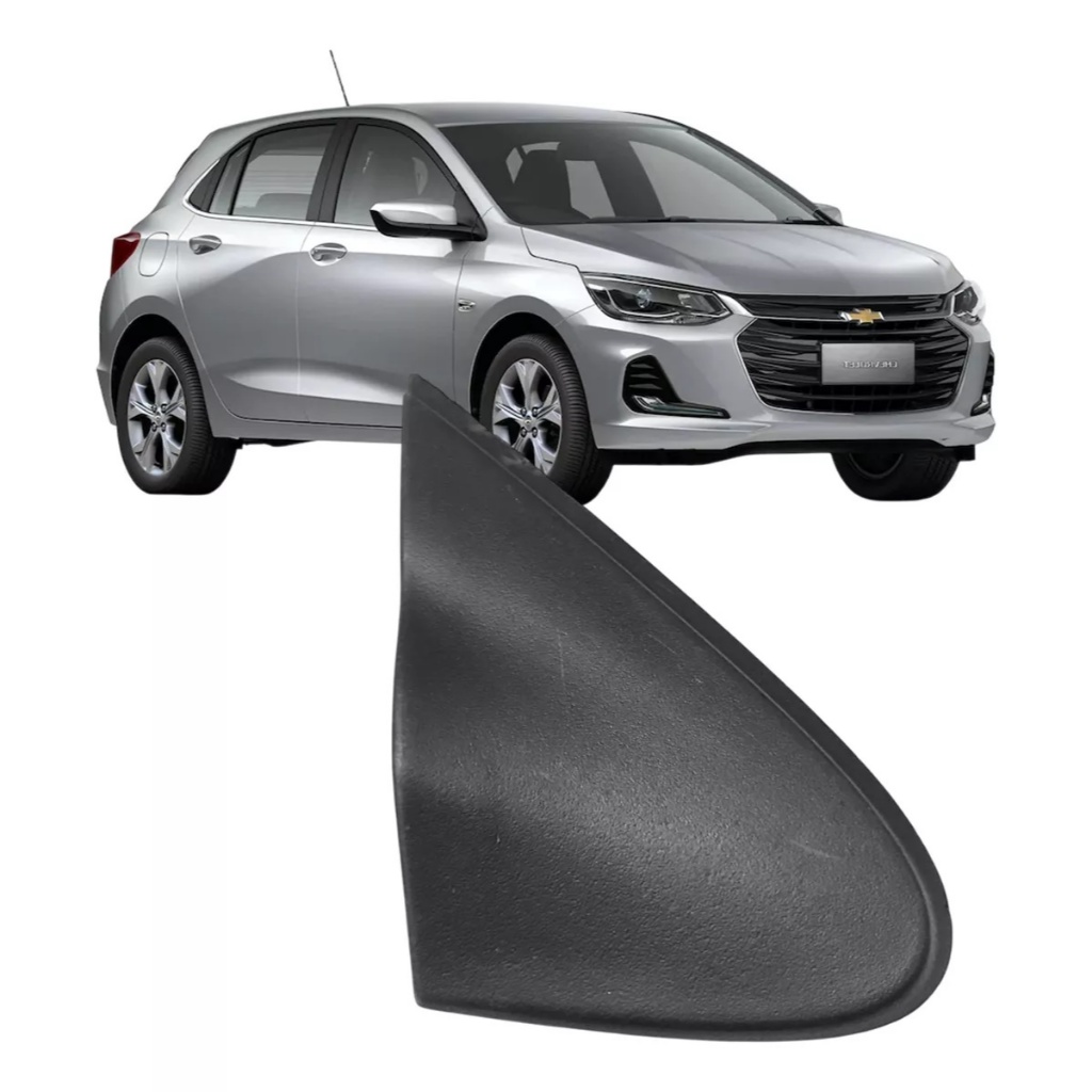 Moldura Paralama Acabamento Externo Retrovisor Onix 20 21 22 23 Direito