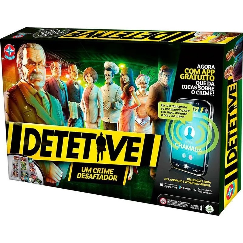 Jogo Detetive com Aplicativo - Estrela