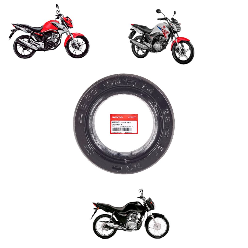 Retentor Eixo Pedal Cambio Cg 150 Cg 160 Fan 125 2009 A 2018 Original Honda em Oferta na Shopee