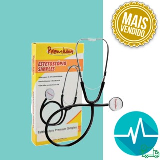 Estetoscópio Simples Adulto Premium em Oferta na Shopee