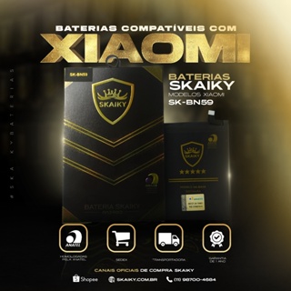 Bateria Oficial Skaiky BN59 Compativel Com XIAOMI REDMI NOTE 10 4G NOTE 10S POCO M5S em Oferta na Shopee