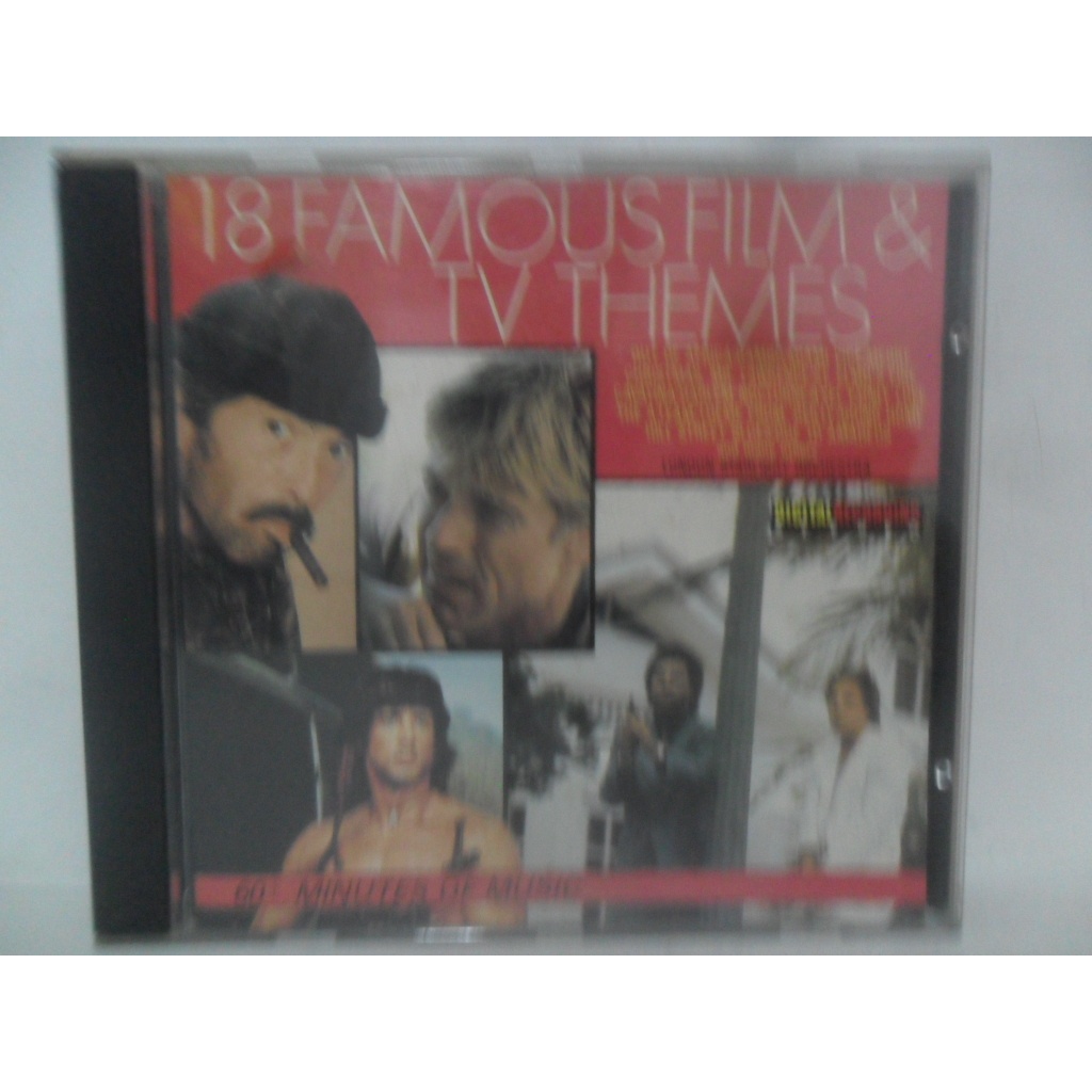 18 FAMOUS FILMS E TV THEMES = LONDON STARLIGHT ORCHESTRA; CD