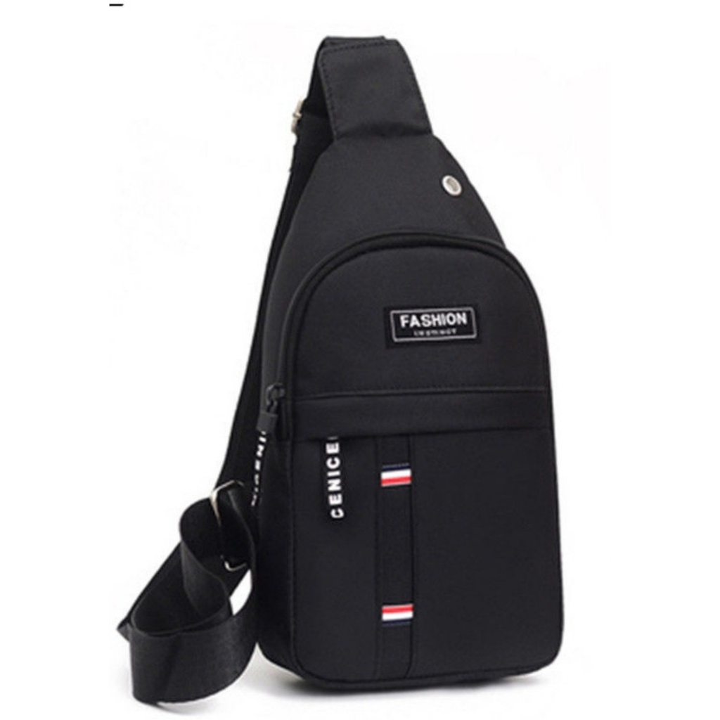 Bolsa Shoulder Bag Unissex De Peito Transversal Tiracolo Pochete Impermeável em Oferta na Shopee