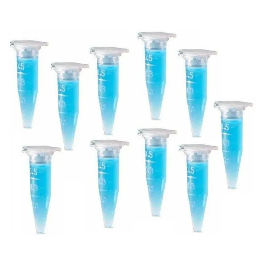 Combo com 3 Pacotes de Microtubos de Centrifugação Cap. 0,5ml - Incolor