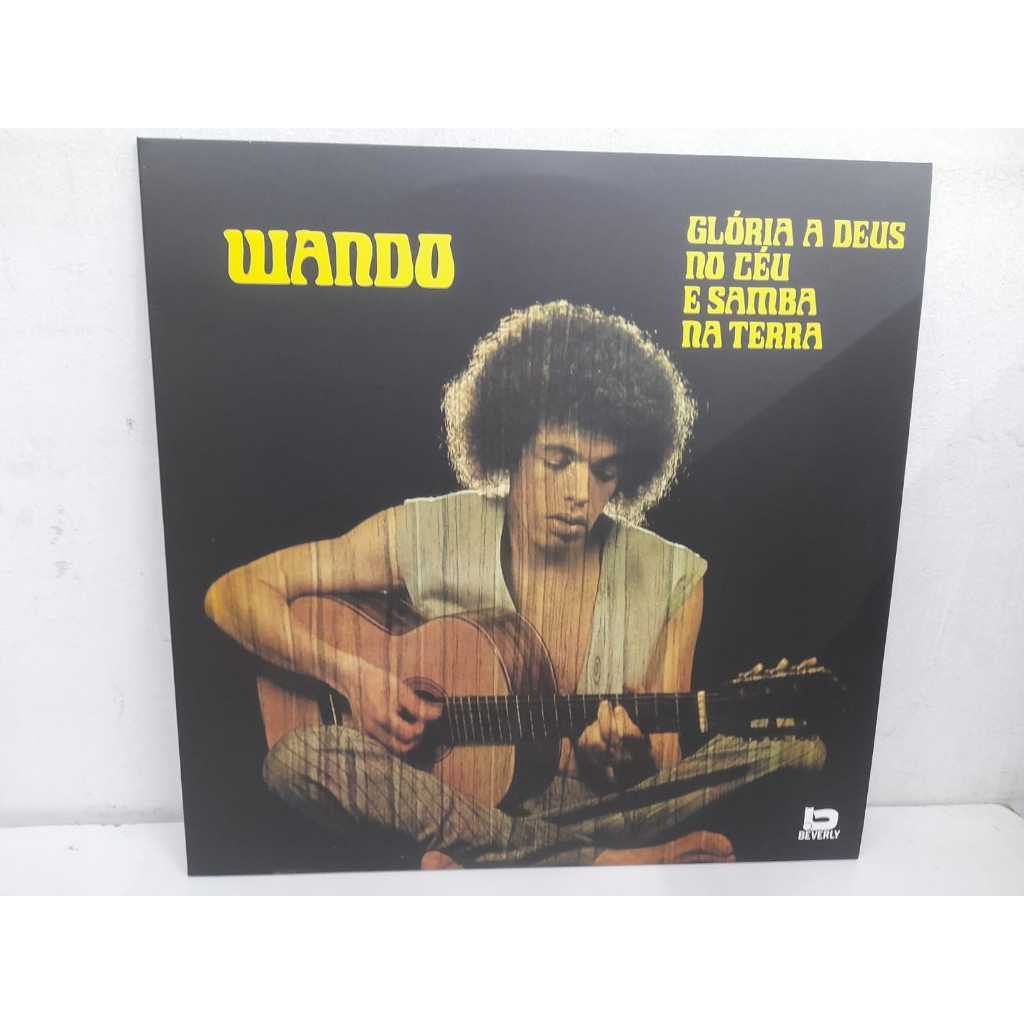LP Wando - Glória a Deus no Céu e Samba na Terra 33 ROTAÇÕES