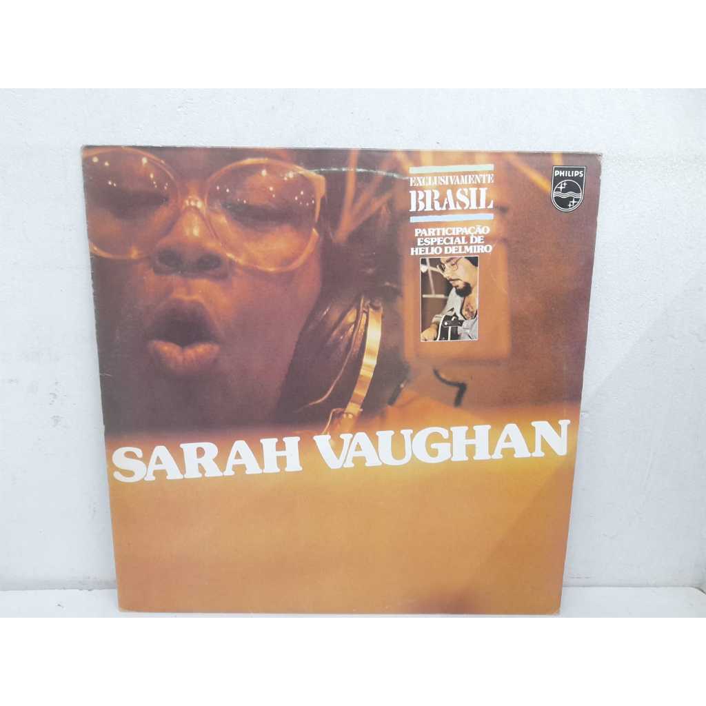 LP  Sarah Vaughan - Exclusivamente Brasil