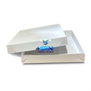 Caixa Transporte 100 Doces ou Salgados 35x35x5 Cm (10 Unidades) em Oferta na Shopee