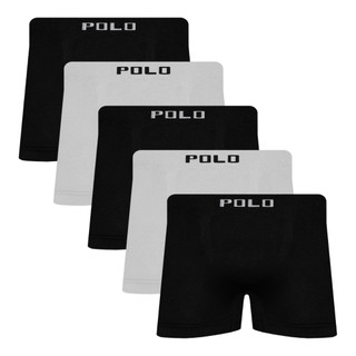 Kit 5 Cuecas Polo Boxer Microfibra Sortido - POLO STAR em Oferta na Shopee