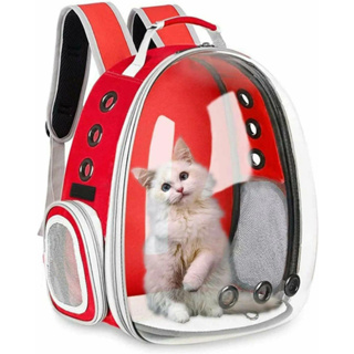 Mochila bolsa Transporte Pet Gatos Visão Panorâmica Astronauta Acrílico em Oferta na Shopee