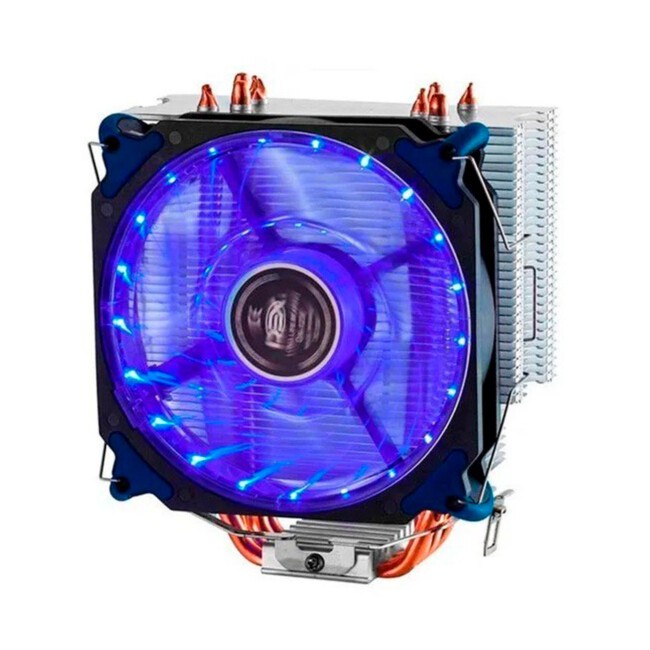Air Cooler para Processador Gamer Dex, Led Azul, para Intel e Amd, DX-2021